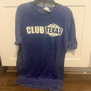 Light blue thin athletic top